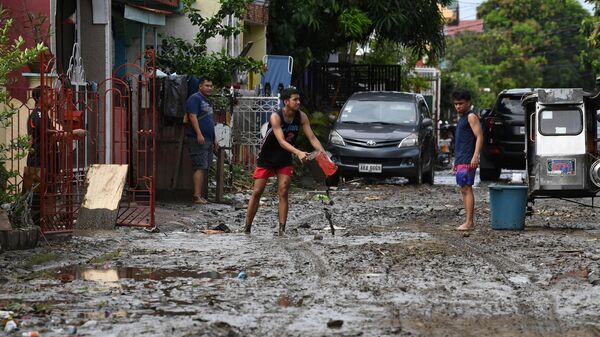 Las inundaciones en Filipinas - Sputnik Mundo