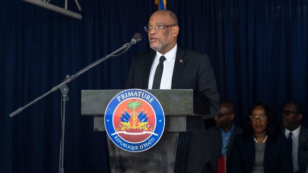El primer ministro de Haití, Ariel Henry - Sputnik Mundo
