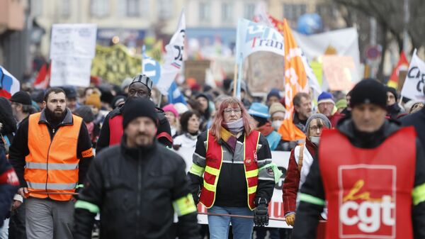 Protestas en Francia 31 de enero de 2023 - Sputnik Mundo