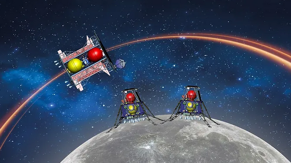 Un plan de la misión lunar Beresheet2 de la Agencia Espacial de Israel - Sputnik Mundo