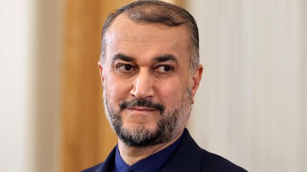 Hossein Amir-Abdollahian, ministro de Relaciones Exteriores de Irán  - Sputnik Mundo