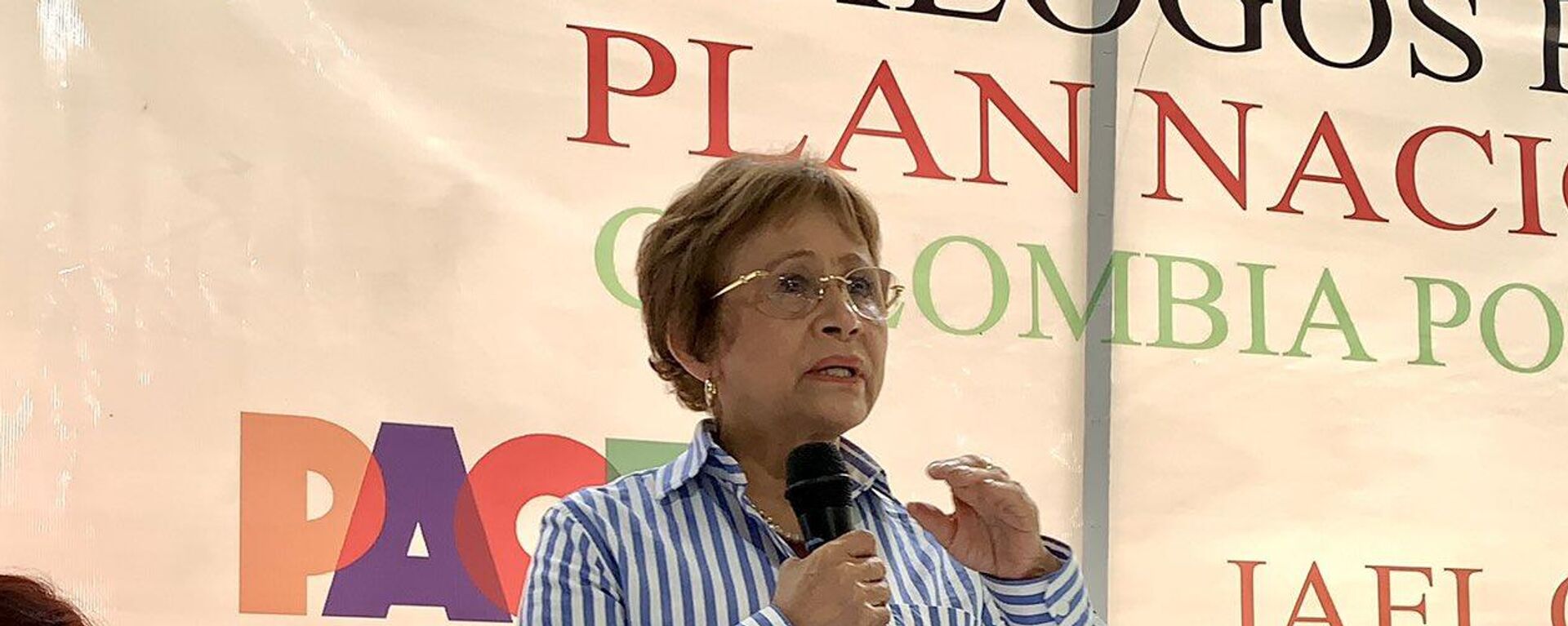 En el centro, la senadora colombiana Jahel Quiroga - Sputnik Mundo, 1920, 02.02.2023