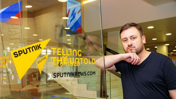 Marat Kasem, jefe de la redacción de redacción de Sputnik Lituania - Sputnik Mundo