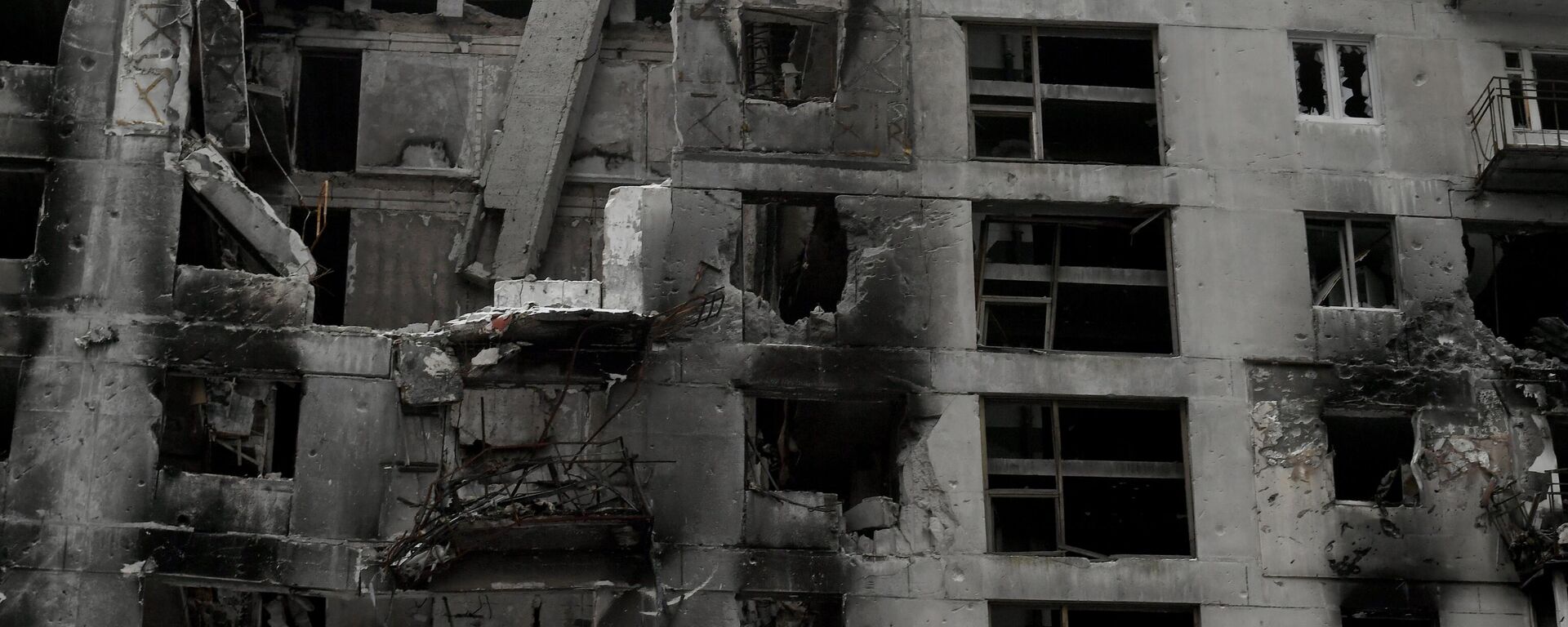 Un edificio destruido - Sputnik Mundo, 1920, 06.04.2023