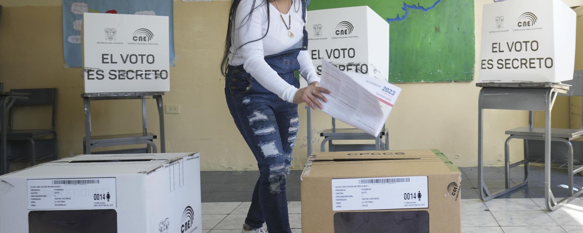 Elecciones seccionales y referendo constitucional 2023 en Ecuador - Sputnik Mundo, 1920, 06.02.2023