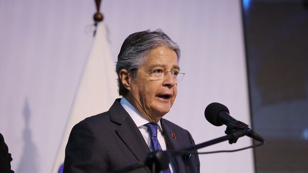 Guillermo Lasso, el presidente de Ecuador,  - Sputnik Mundo