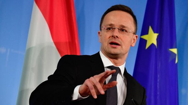 Peter Szijjarto, el ministro húngaro de Asuntos Exteriores  - Sputnik Mundo