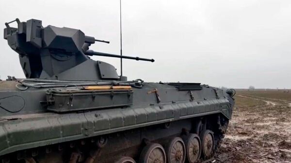 Vehículo de combate y reconocimiento BRM-1K del Ejército de Rusia - Sputnik Mundo
