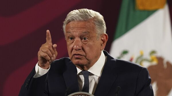 El presidente de México, Andrés Manuel López Obrador.  - Sputnik Mundo