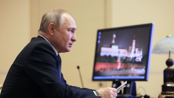 El presidente de Rusia, Vladímir Putin - Sputnik Mundo