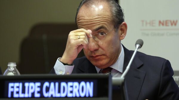 Felipe Calderón fue presidente de México de 2006 a 2012. - Sputnik Mundo