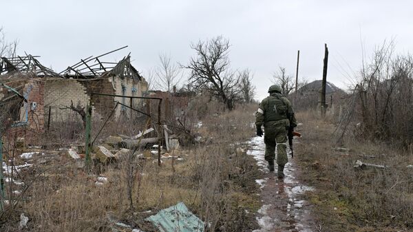 La situación en Donetsk - Sputnik Mundo