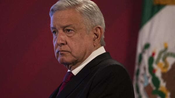 El presidente de México, Andrés Manuel López Obrador, habló sobre el asesinato de jóvenes en Nuevo Laredo. - Sputnik Mundo