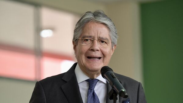 El presidente de Ecuador, Guillermo Lasso - Sputnik Mundo