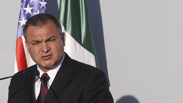 Genaro García Luna, exsecretario de Seguridad Pública de México, durante el Gobierno de Felipe Calderón (2006-2012) - Sputnik Mundo