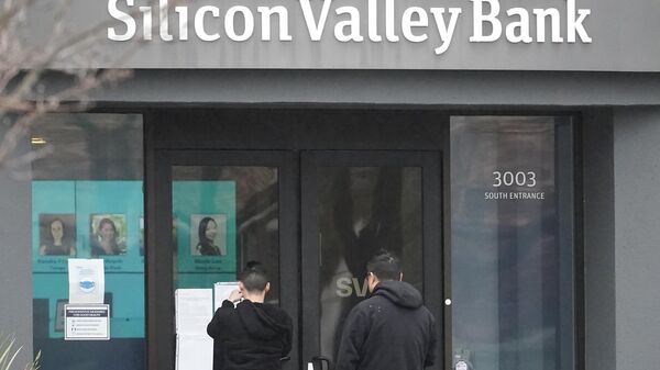 Silicon Valley Bank anunció su cierre. - Sputnik Mundo