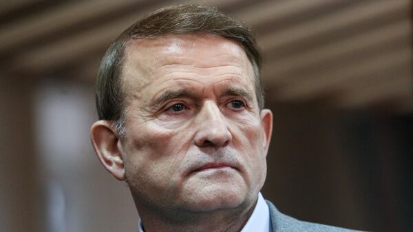 Víktor Medvedchuk, líder opositor ucraniano - Sputnik Mundo