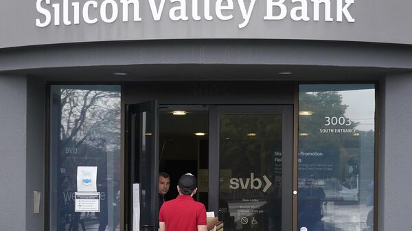 Banco Silicon Valley (Archivo) - Sputnik Mundo
