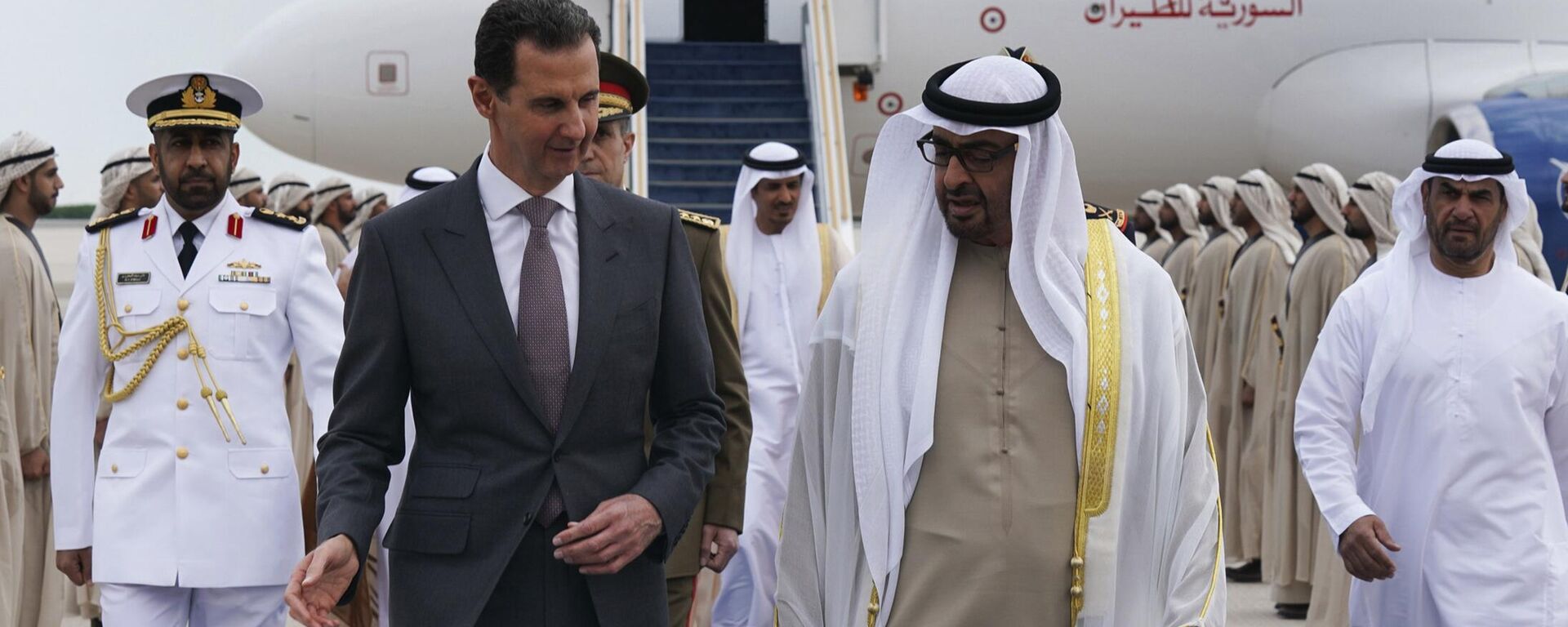 El ministro de Exteriores saudí llega a Siria para reunirse con Asad |  Fotos - 18.04.2023, Sputnik Mundo