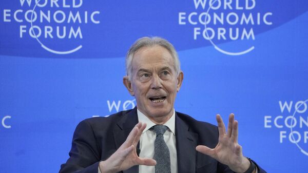 Tony Blair, exprimer ministro de Reino Unido - Sputnik Mundo