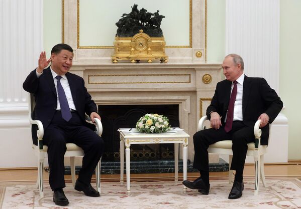 La visita de Estado del dirigente chino durará hasta el 22 de marzo. - Sputnik Mundo