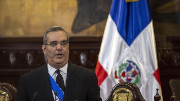 El presidente de la República Dominicana, Luis Abinader - Sputnik Mundo