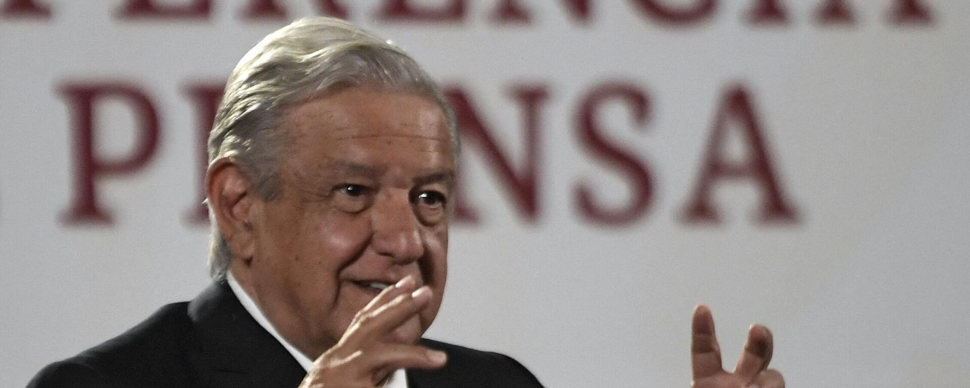 El presidente de México, Andrés Manuel López Obrador. - Sputnik Mundo, 1920, 23.03.2023