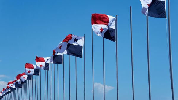 Banderas de Panamá. Imagen referencial - Sputnik Mundo