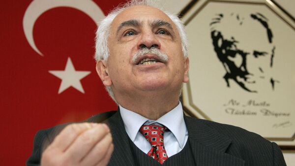 Dogu Perincek, líder del Partido de la Patria, candidato a la presidencia de Turquía - Sputnik Mundo