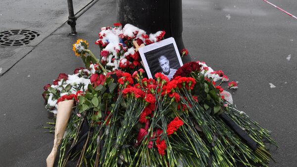 El periodista Vladlén Tatarski murió en el ataque a una cafetería en San Petersburgo. - Sputnik Mundo