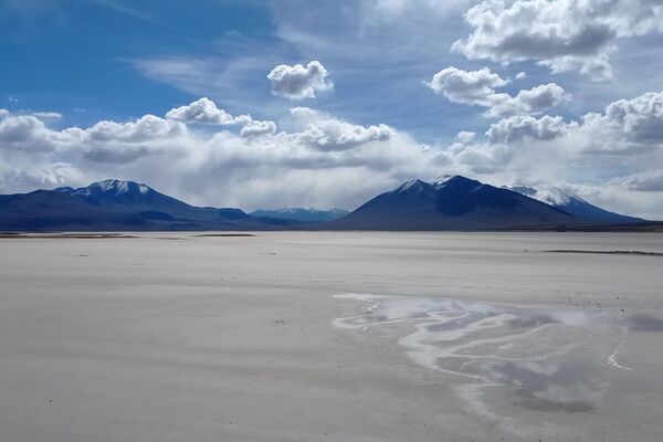 Salar de Uyuni, en el departamento de Potosí, Bolivia - Sputnik Mundo