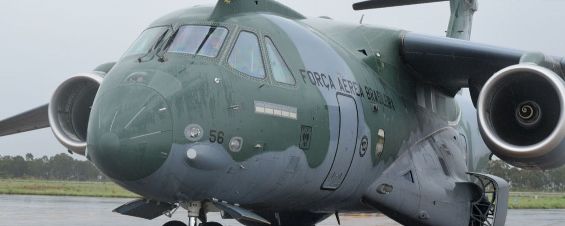 La Fuerza Aérea Brasileña (FAB) recibe el cuarto avión de transporte KC-390 Millennium de Embraer - Sputnik Mundo, 1920, 05.04.2023
