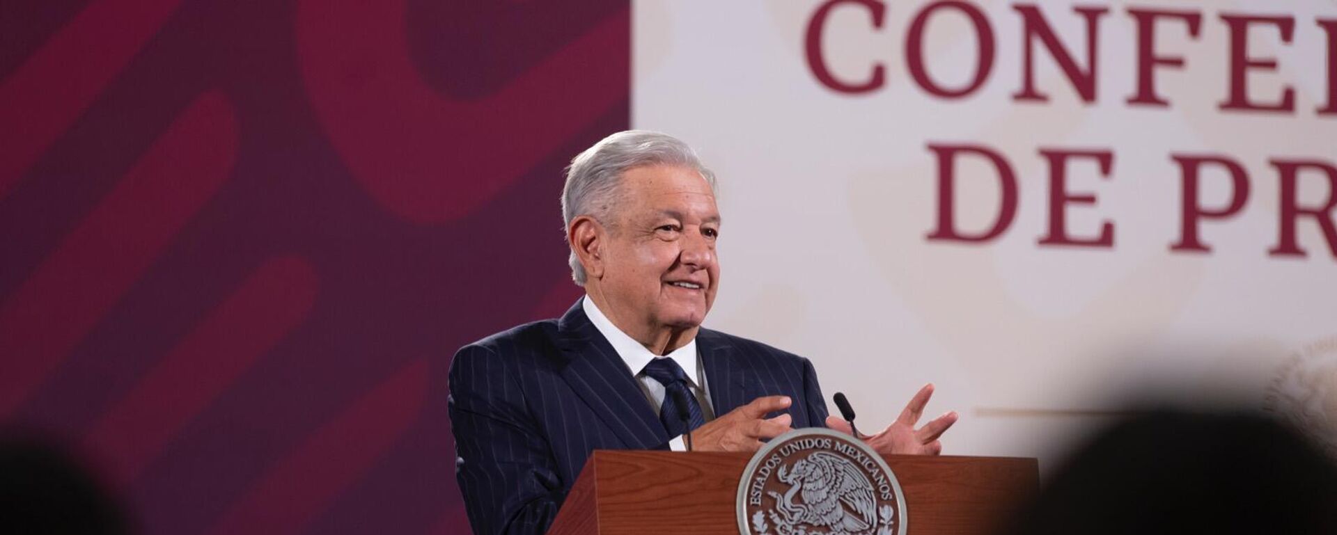 El presidente de México, Andrés Manuel López Obrador. - Sputnik Mundo, 1920, 17.04.2023