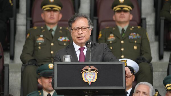 El presidente colombiano, Gustavo Petro - Sputnik Mundo