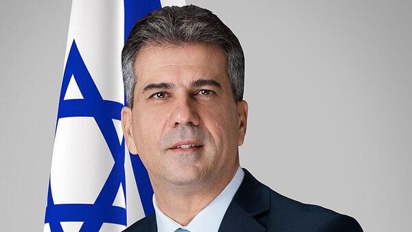 Eli Cohen, el ministro de Exteriores israelí - Sputnik Mundo