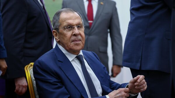 Sergéi Lavrov, ministro de Relaciones Exteriores de Rusia - Sputnik Mundo