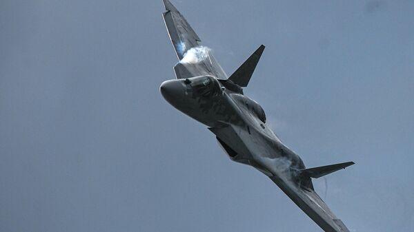 Caza ruso de quinta generación Su-57 - Sputnik Mundo