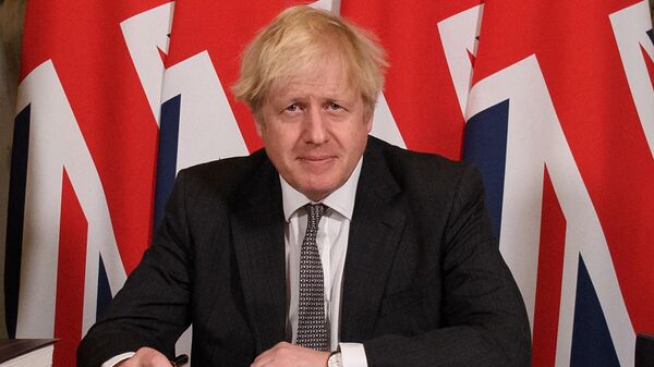 El ex primer ministro británico Boris Johnson (2019-2022). - Sputnik Mundo