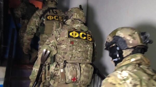 Los agentes del Servicio Federal de Seguridad ruso (FSB)  - Sputnik Mundo