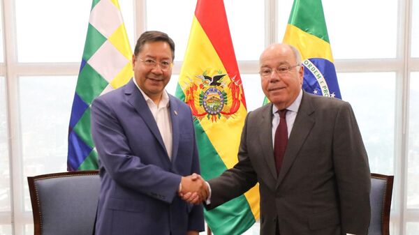 Bolivia y Brasil relanzan sus relaciones bilaterales con una agenda de 15 puntos - Sputnik Mundo