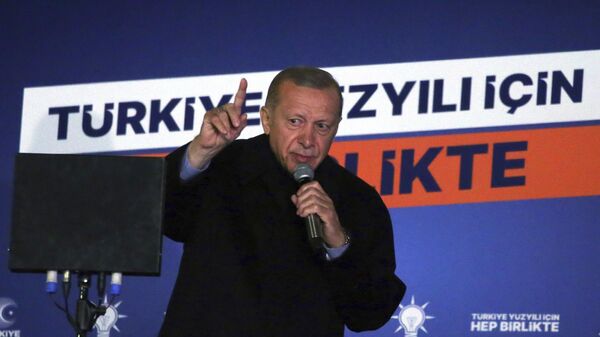  El actual presidente de Turquía, Recep Tayyip Erdogan - Sputnik Mundo