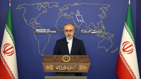 Nasser Kanani, portavoz del Ministerio de Asuntos Exteriores de Irán - Sputnik Mundo