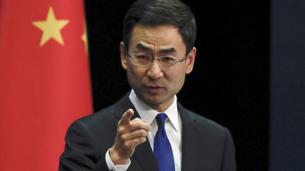 Geng Shuang, representante permanente adjunto de China ante las Naciones Unidas - Sputnik Mundo