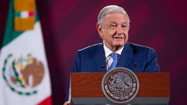 Andrés Manuel López Obrador, presidente de México.  - Sputnik Mundo