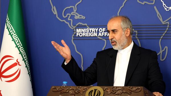 Nasser Kanani, portavoz del Ministerio de Asuntos Exteriores de Irán  - Sputnik Mundo