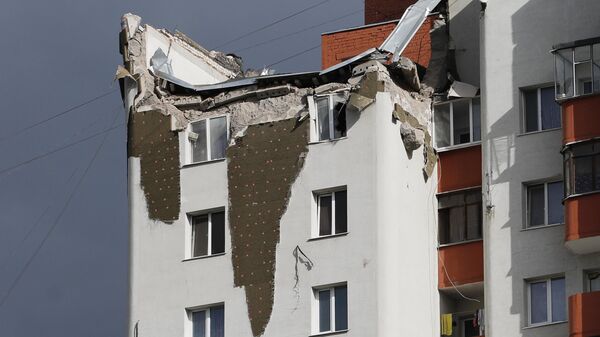 Las consecuencias del bombardeo ucraniano en la ciudad rusa de Bélgorod - Sputnik Mundo