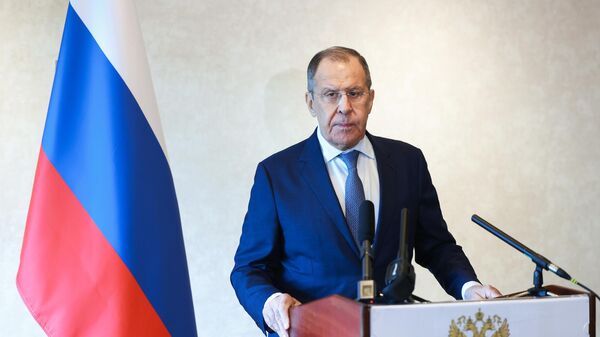 Serguéi Lavrov, ministro de Asuntos Exteriores de Rusia  - Sputnik Mundo