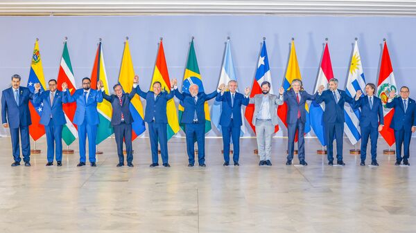 El Encuentro de Presidentes de América del Sur 2023, en Brasilia, el 30 de mayo - Sputnik Mundo