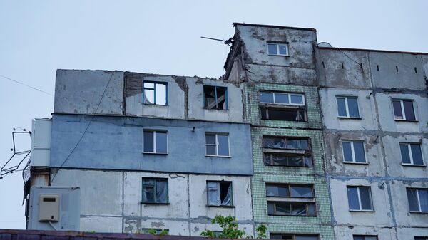 Las consecuencias de los ataques ucranianos contra Lugansk - Sputnik Mundo