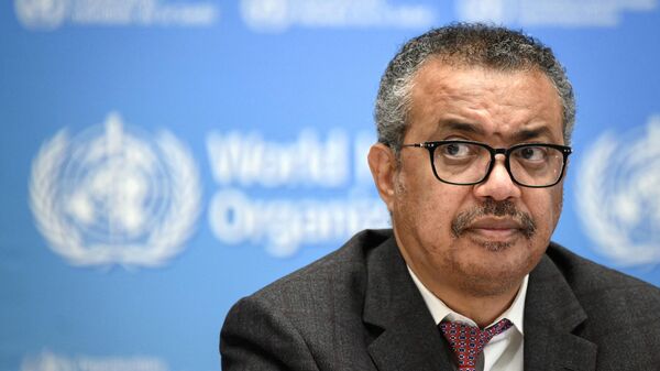 Tedros Adhanom Ghebreyesus, director general de la Organización Mundial de la Salud (OMS) - Sputnik Mundo